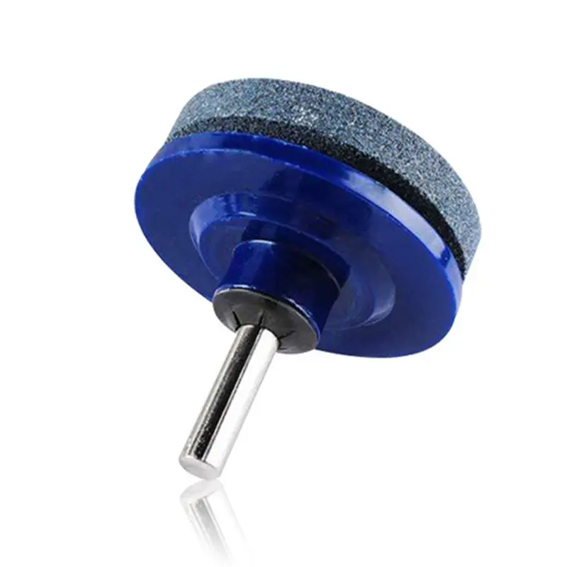 Universal Lawn Mower Blade Lawnmower Sharpener Grinder Wheel Stone Grinding Tool