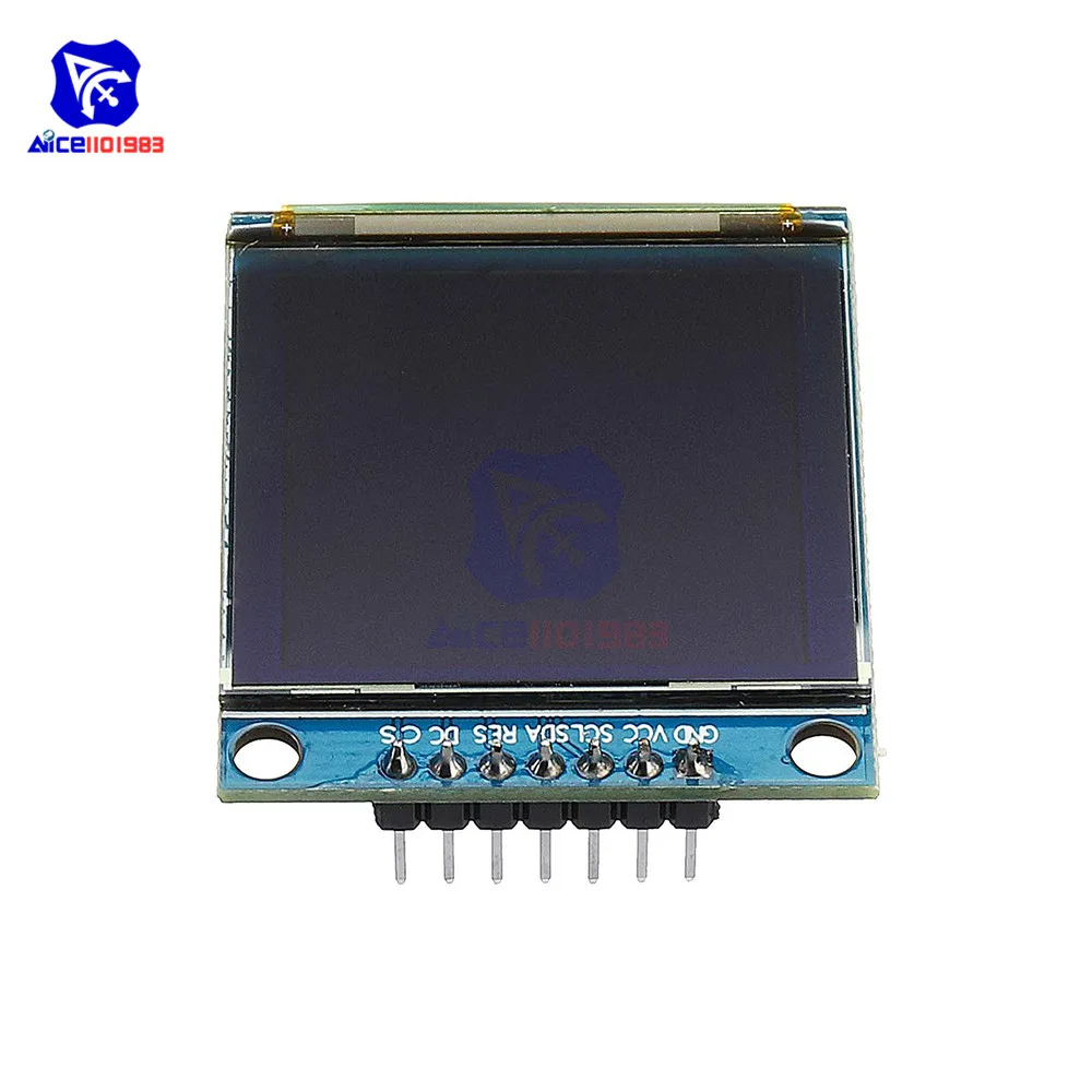 Diymore 1," OLED дисплей модуль 128128 полноцветный IEC IIC последовательный интерфейс SPI SSD1351 драйвер ЖК-модуль для Arduino C51 STM32