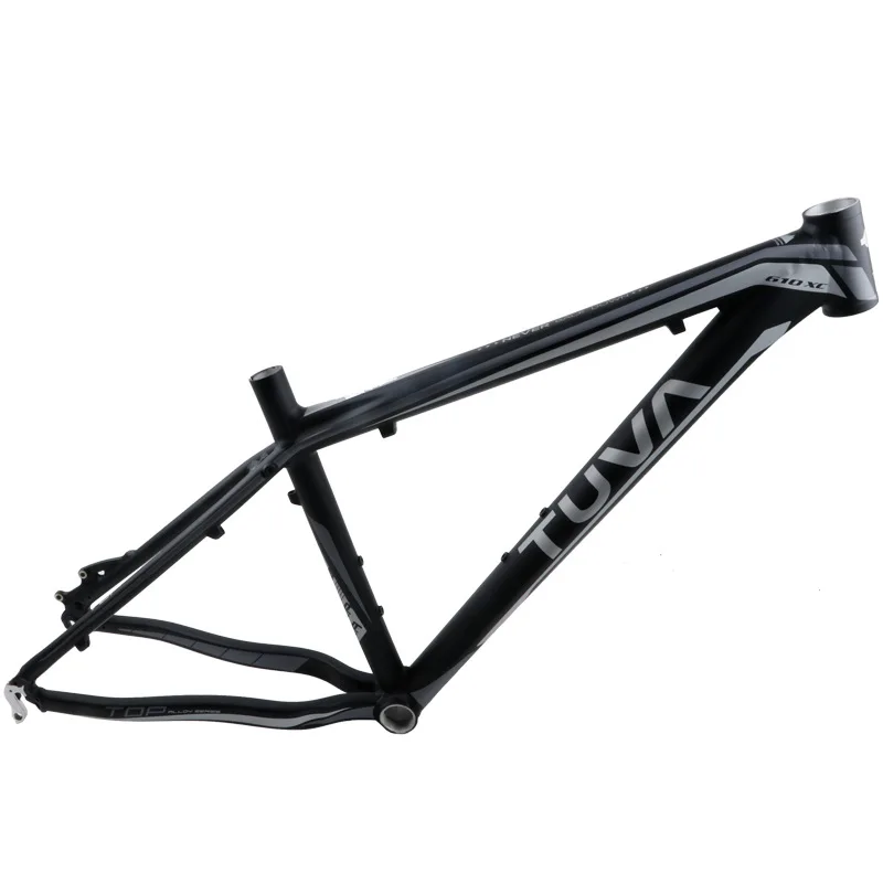 MTB велосипед TUVA 610XC горный велосипед ультра-легкий 1,5 кг 26*16 дюймов рама из алюминиевого сплава - Цвет: 26v16 black gray