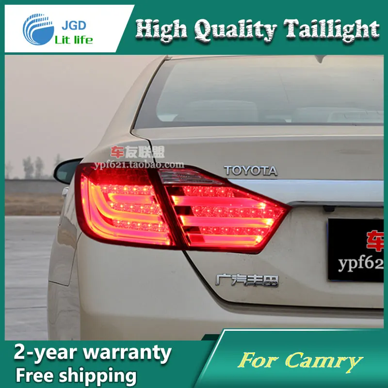 Автомобильный Стайлинг задний фонарь для Toyota Camry V50 2012-2014 светодиодные задние
