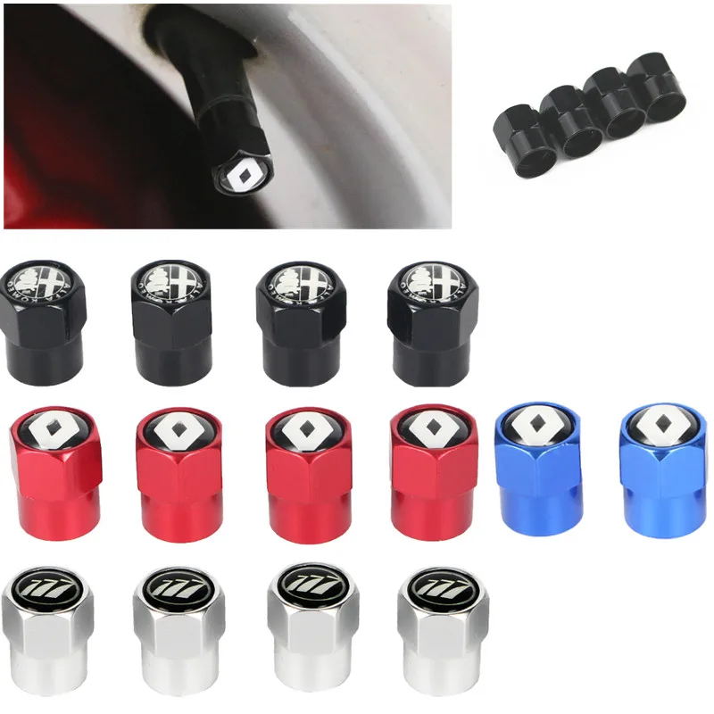 Tapones de neumáticos para válvula de rueda de coche, 4 Uds., para KIA Sid ALMA DE Rio Sportage Ceed Sorento Cerato K2 K3 K4 K5, accesorios de coche con estilo