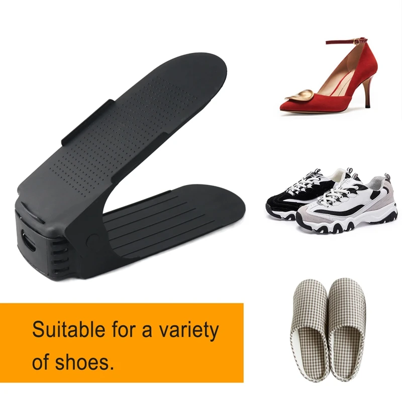 Cena 16 sztuk Double organizer na obuwie nowoczesna półka na buty przechowywanie butów szafka na buty organizery wygodna Rangement stojąca półka