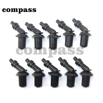 

10 pcs/Pack Motorcycle Spark Plug Cap For GY6 125 for Honda CG125 CG150 ATV Dirt Pit Bike Motocross Buggy Black/Orange
