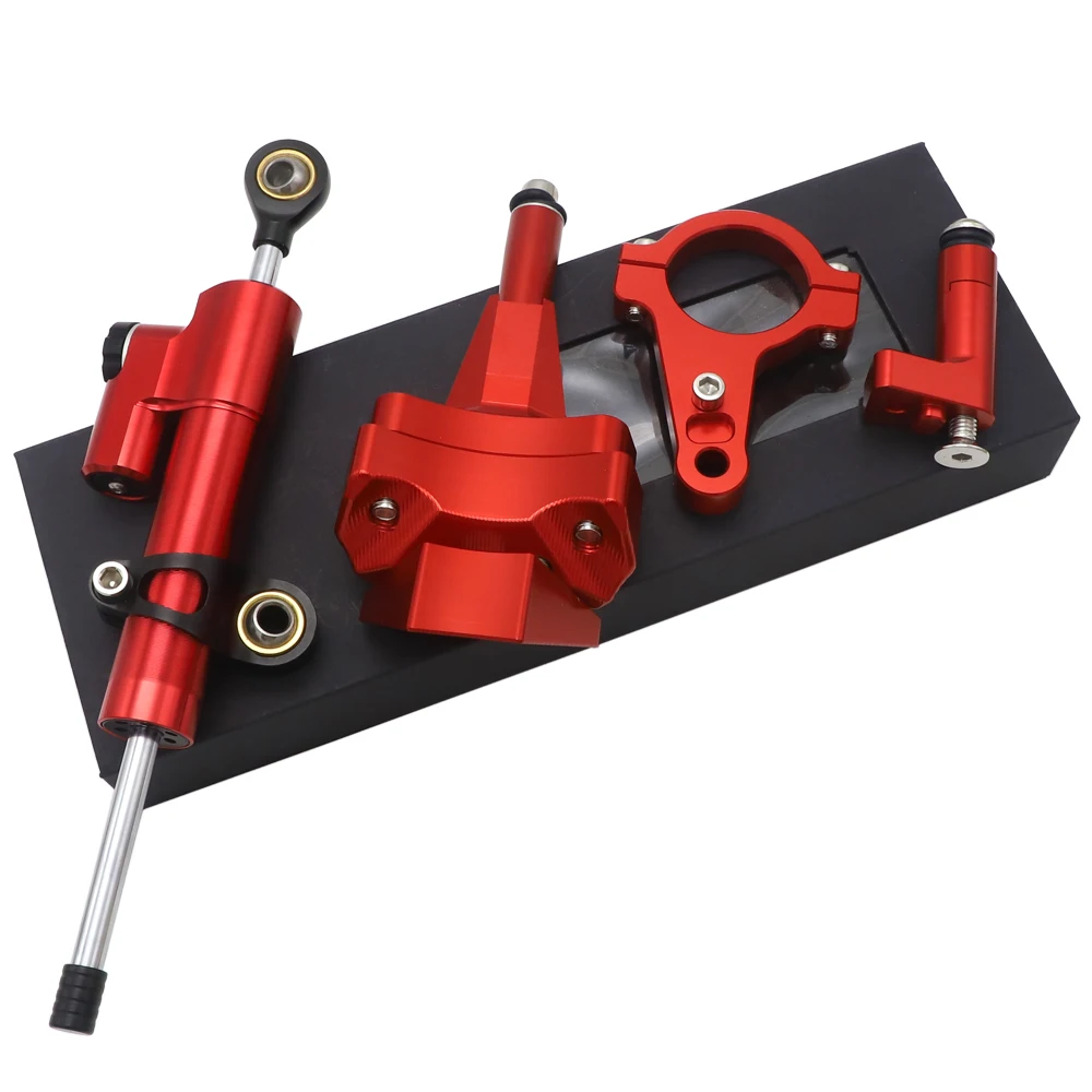 Аксессуары для мотоциклов CNC управление алюминиевым сплавом демпфер Стабилизатор монтажные комплекты кронштейнов для Kawasaki Ninja 400