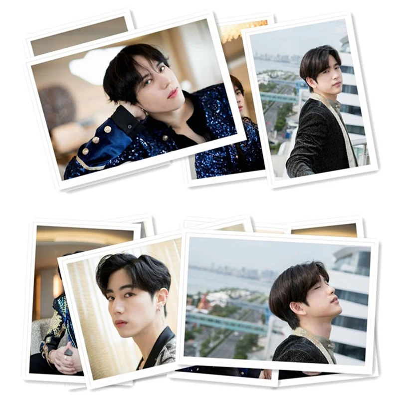 Kpop GOT7 WORLD TOUR концерт Polaroid фото ломо карты K-POP GOT7 вентиляторы коллекция подарков металлическая коробка 40 шт./кор