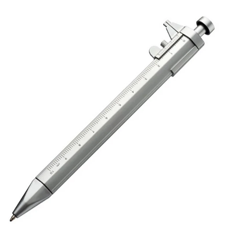

1PC New Multifunction Gel Ink Pen Vernier Caliper Roller Ball Pen Stationery Ball-Point 0.5mm