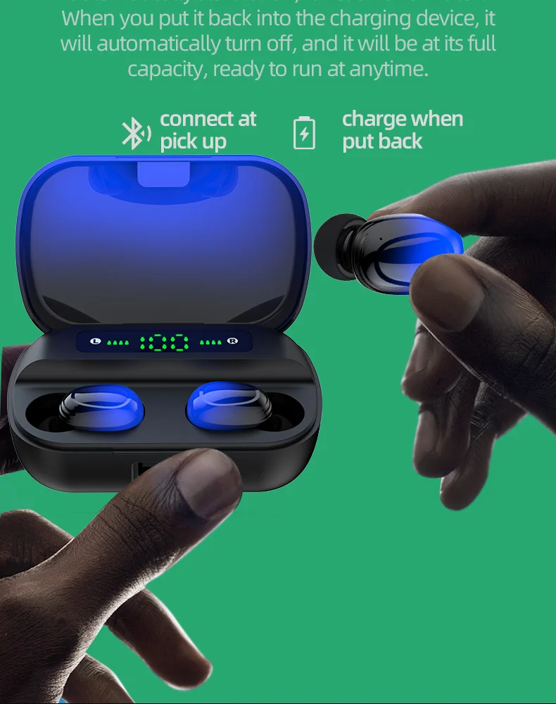 TWS 5,0 в Bluetooth наушники CBAOOO беспроводные наушники HD стерео сенсорное управление Беспроводные наушники с двойным микрофоном шумоизоляция