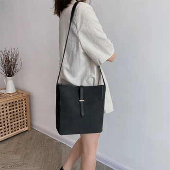 

European Style Bucket Bags For Women 2019 Luxury Handbags Women Bags Designer PU Leather Shoulder Messenger Bags Bolsos Mujer