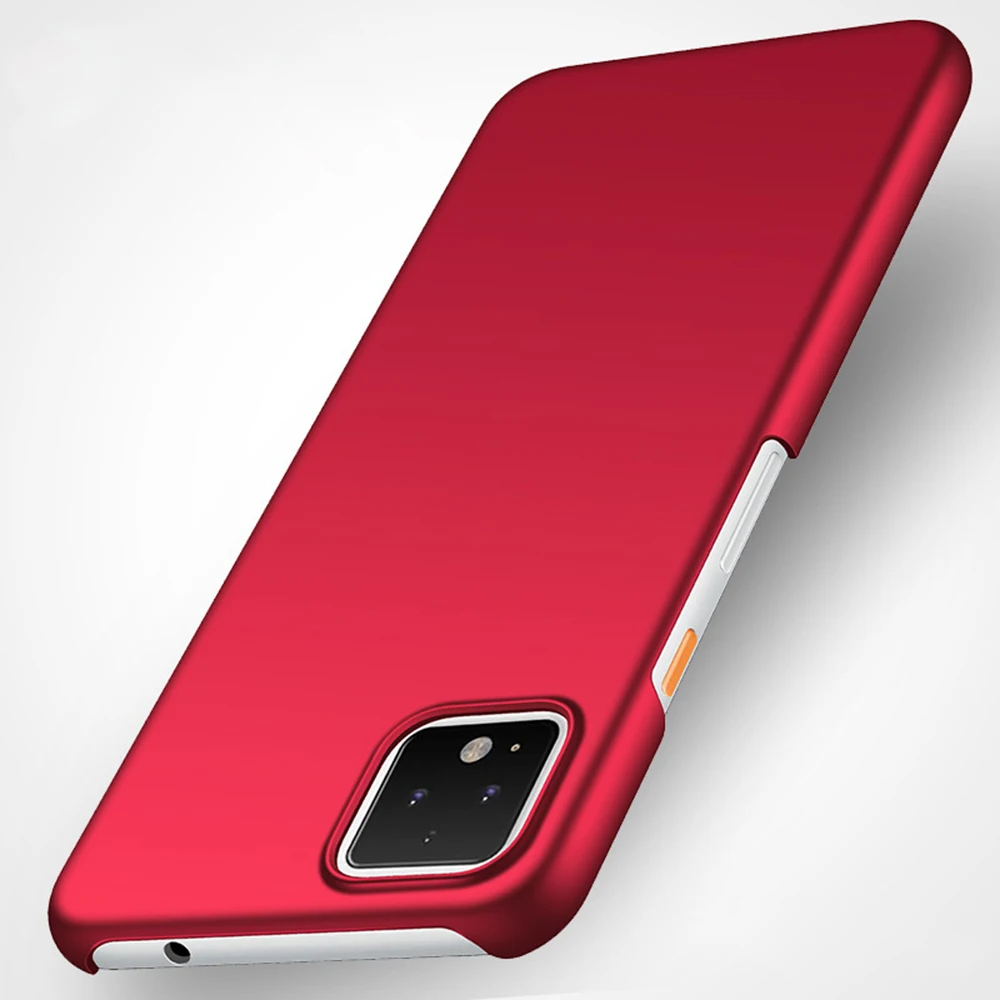 Чехол для телефона Google Pixel 4 XL Роскошный Матовый Жесткий Чехол для ПК на Pixel4 XL 4XL защитный кожух