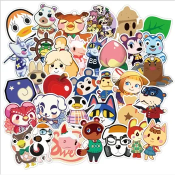 

50 pcs Anime Animal Crossing Sticker Cosplay Prop Accessories Decal Waterproof Cartoon Collect HUNTER x HUNTER Stickers