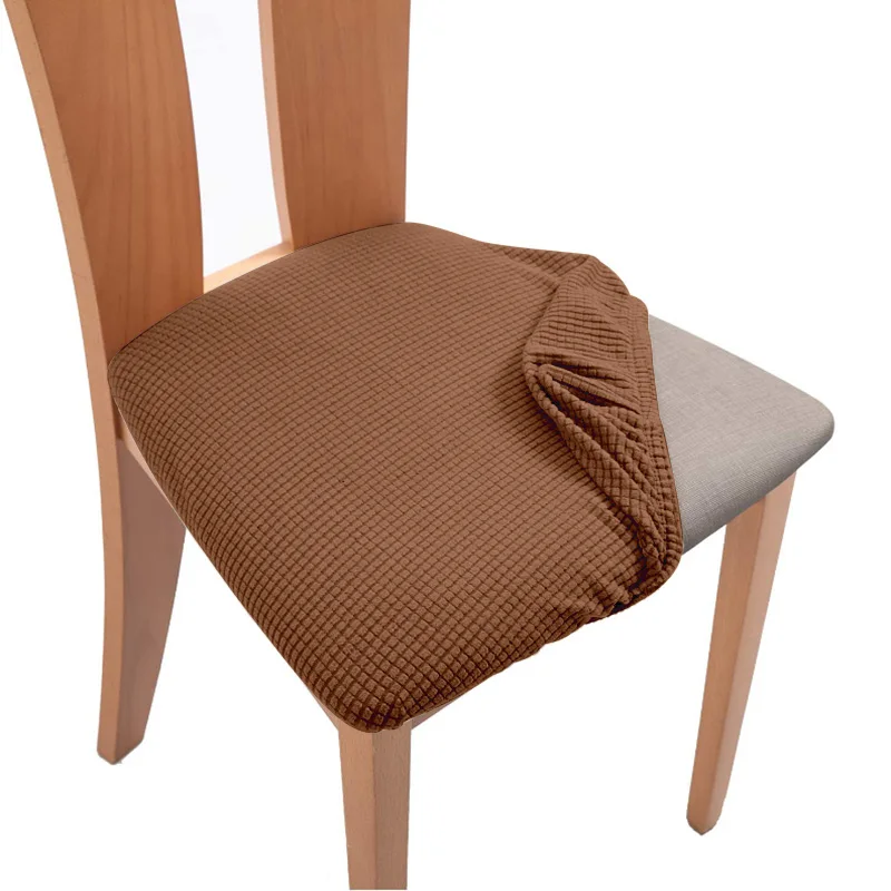 Spandex Jacquard Chair Cushion Cover 146 Chair And Sofa Covers
