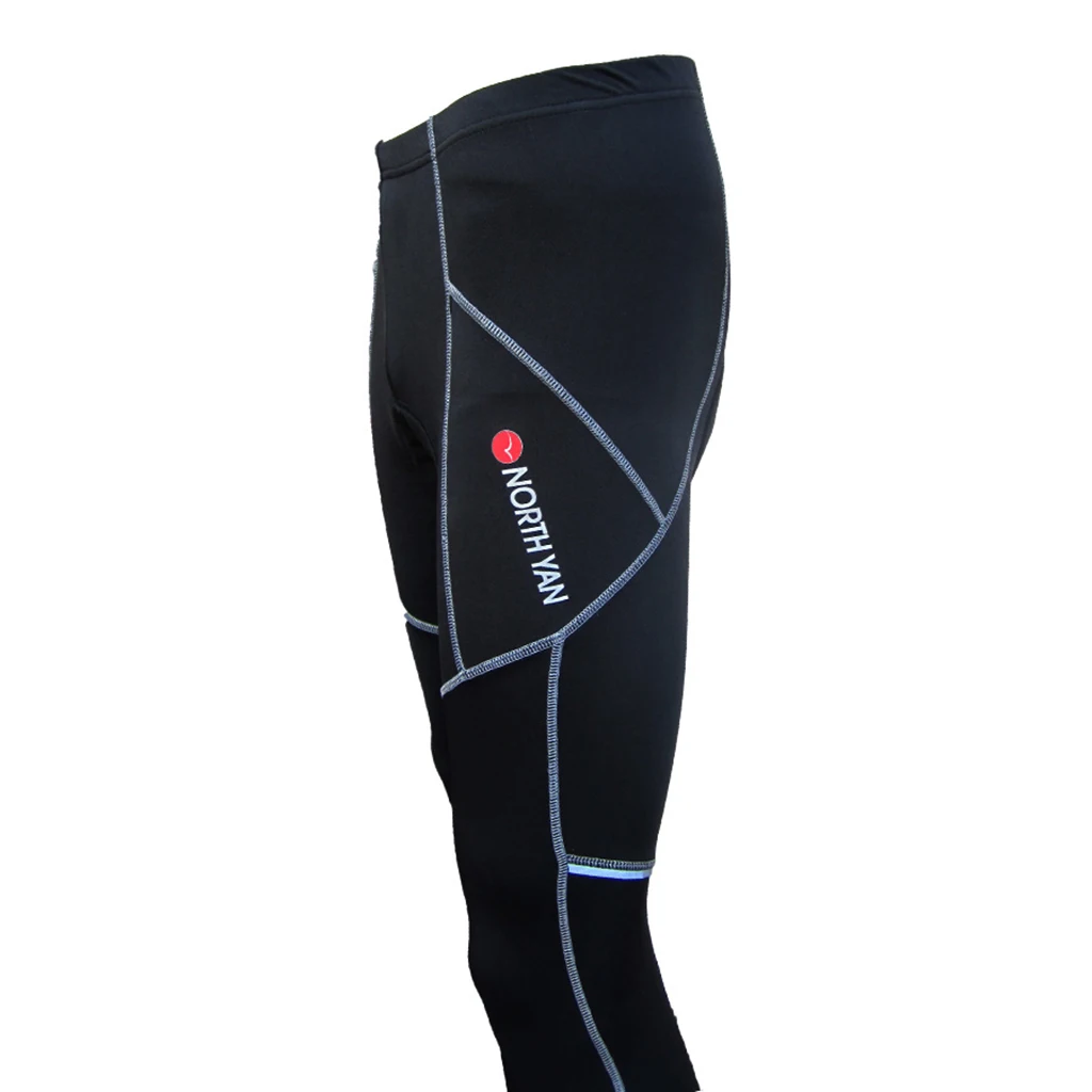 Men's Cycling Soft Tight Winter Thermal 3D Padded Pants Bike Long Trouser Legging for Outdoor MTB Mountain Rode Bike Cycle