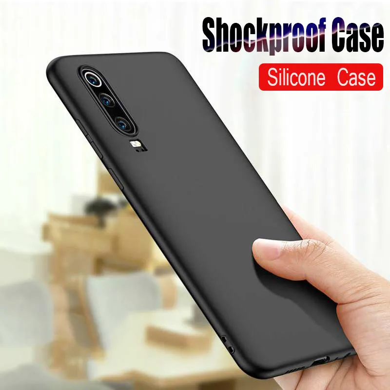 

Luxury Liquid Silicone Bumper Case On The For Huawei P30 P20 Pro P30 Soft TPU Back Cover For Huawai P30 P20 Lite Shockproof Case