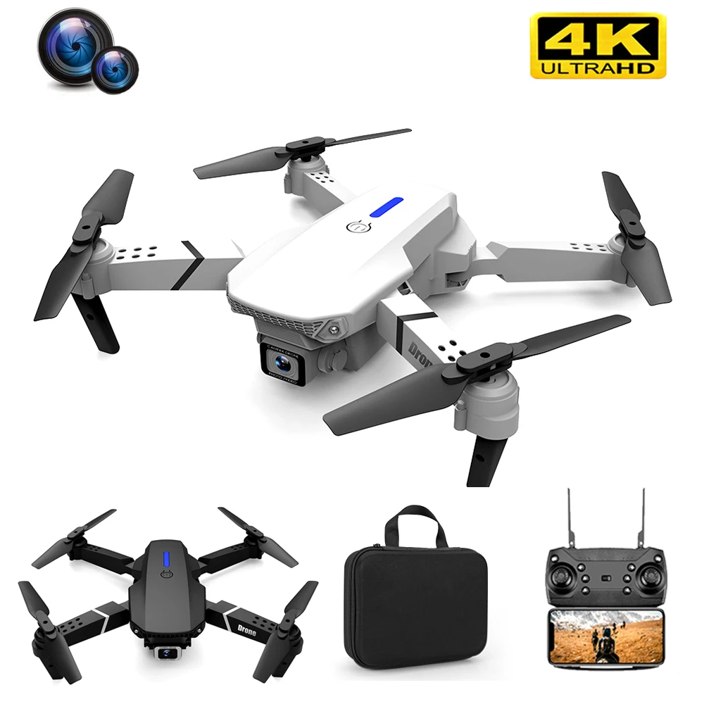 Мини-Дрон с разрешением 4K Профессиональный RC FPV Дрон Квадрокоптер дистанционным