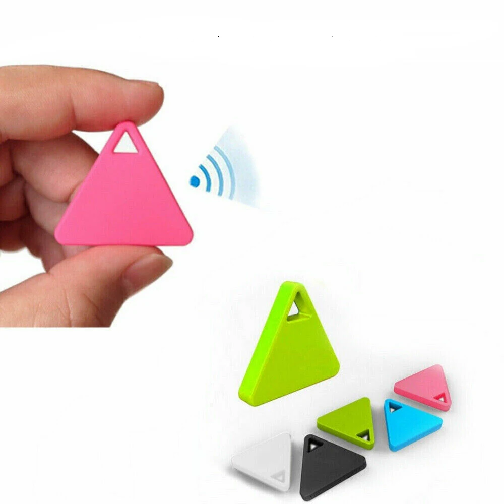 Mini rastreador inteligente con Bluetooth para mascotas, localizador de llaves para perros y gatos, cartera con alarma, novedad de 4,0