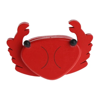 

Wooden Cutting Sea Food Chopping Pretend Play Educational Toy Gift For Kid Baby 72XC