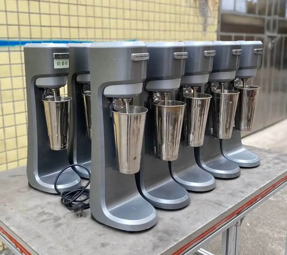 Kitchen Machine Multifunctional Milk HakeFood Mixer Coffee Mixing Blenders Ice Cream Maker Smoothies Shakes Cocktail Maker Used