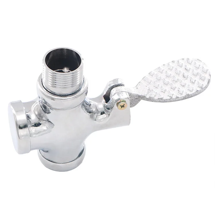 

Iron Foot Flush Valve Toilet Toilet Squatting Toilet Foot Flush Valve Stool Flush Valve Flush Valve