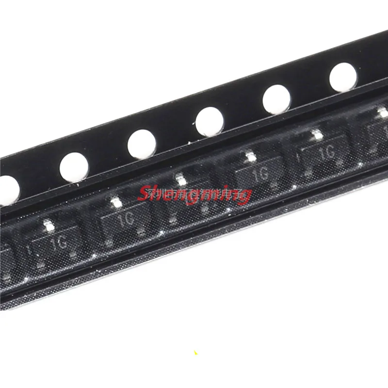 100 шт. BC847C SOT23 BC847 847C SOT SMD SOT-23 1G | Электронные компоненты и принадлежности