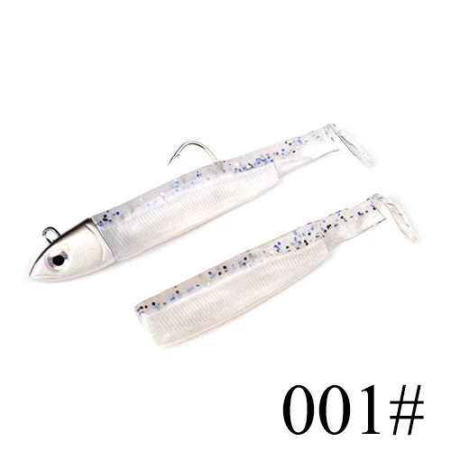 5/10/12/25g Minnow Lead Head Soft Fishing Lure Wobblers Jig Head Silicone Bait Offset Hook Jigging Fishing Tackle For Bass Pike - Color: Mix 001