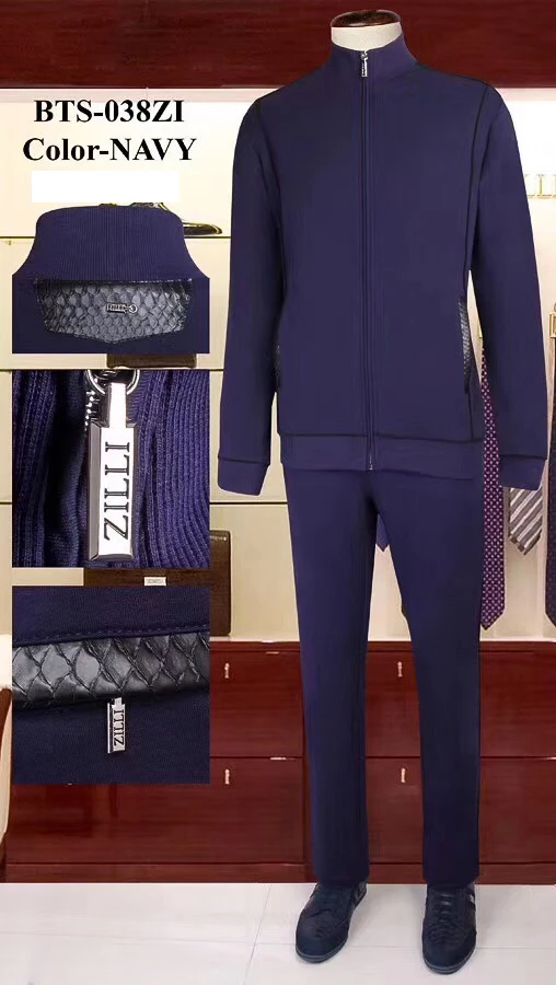 BILLIONAIRE, спортивная одежда, набор из воловьей кожи, мужская мода, повседневная, M-4XL, хлопок, удобная, на молнии, для улицы, с капюшоном - Цвет: Blue