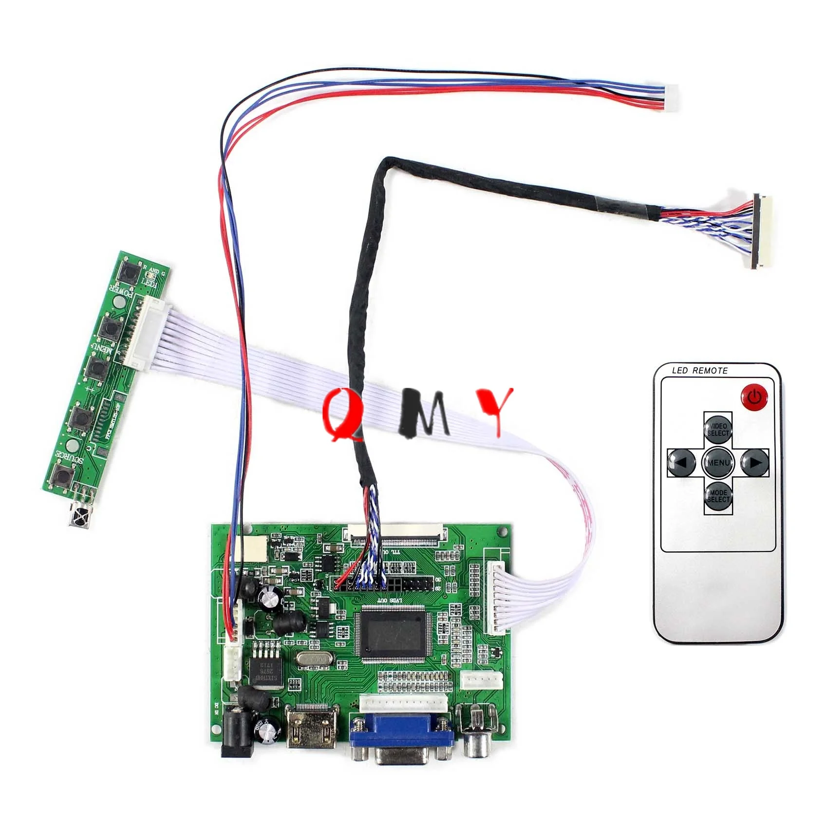 Плата привода HDMI VGA + 2AV для 640x480 6 5 дюйма Интерфейс сигнала LVDS ЖК-экран G065VN01 V2 |