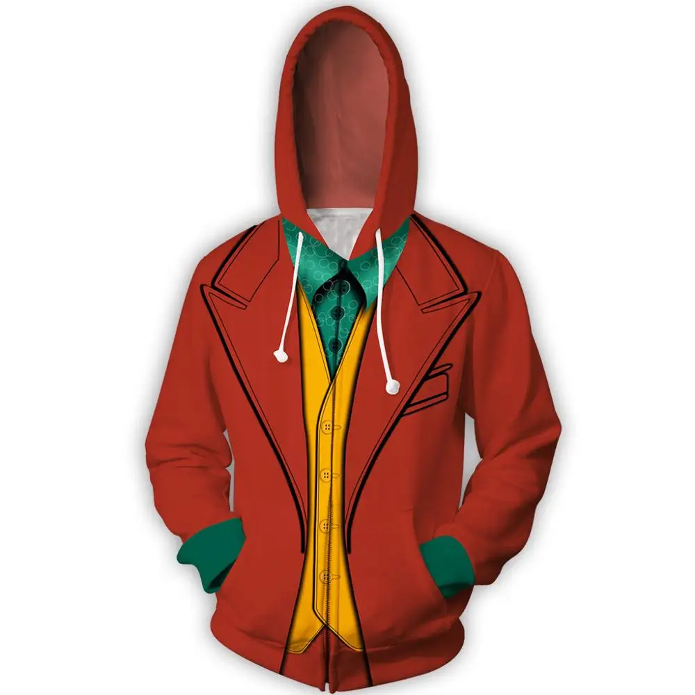 New DC Comics Suicide Squad Girl Quinn Cosplay Hoodies Men Women Fashion Spring Jacket Sweatshirt S