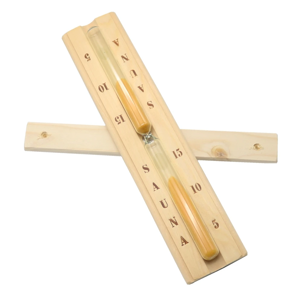 High-Quality-Wood-Sauna-Accessory-Sauna-Sand-Timer-Hourglass-Countdown-clock-15-minute-Free-Shipping (2)