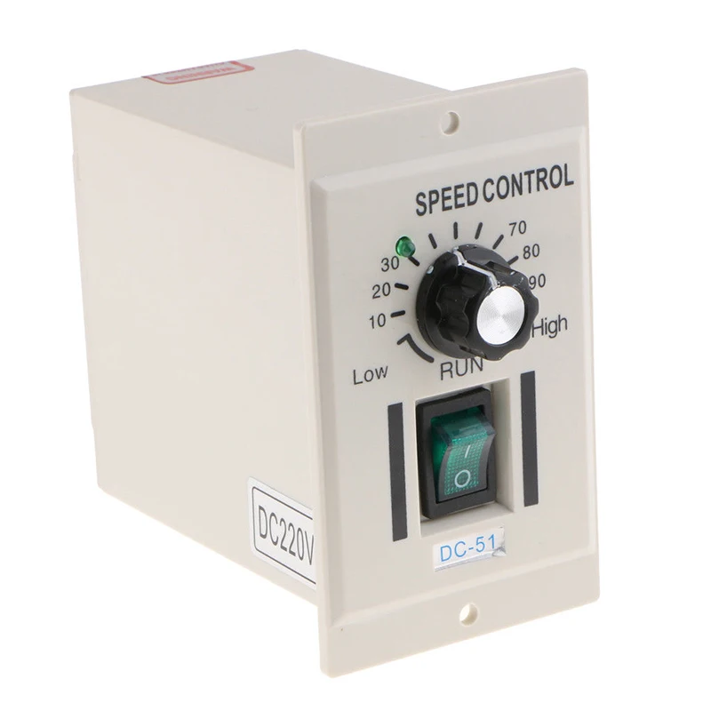 

Motor Speed Control Controller AC 220V Input DC 180V Output Adjustable DC0-400W