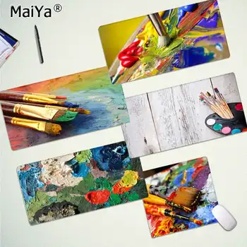 

Maiya Painting Palette Keyboards Mat Rubber Gaming mousepad Desk Mat Speed/Control Version Large Gaming Mouse Pad