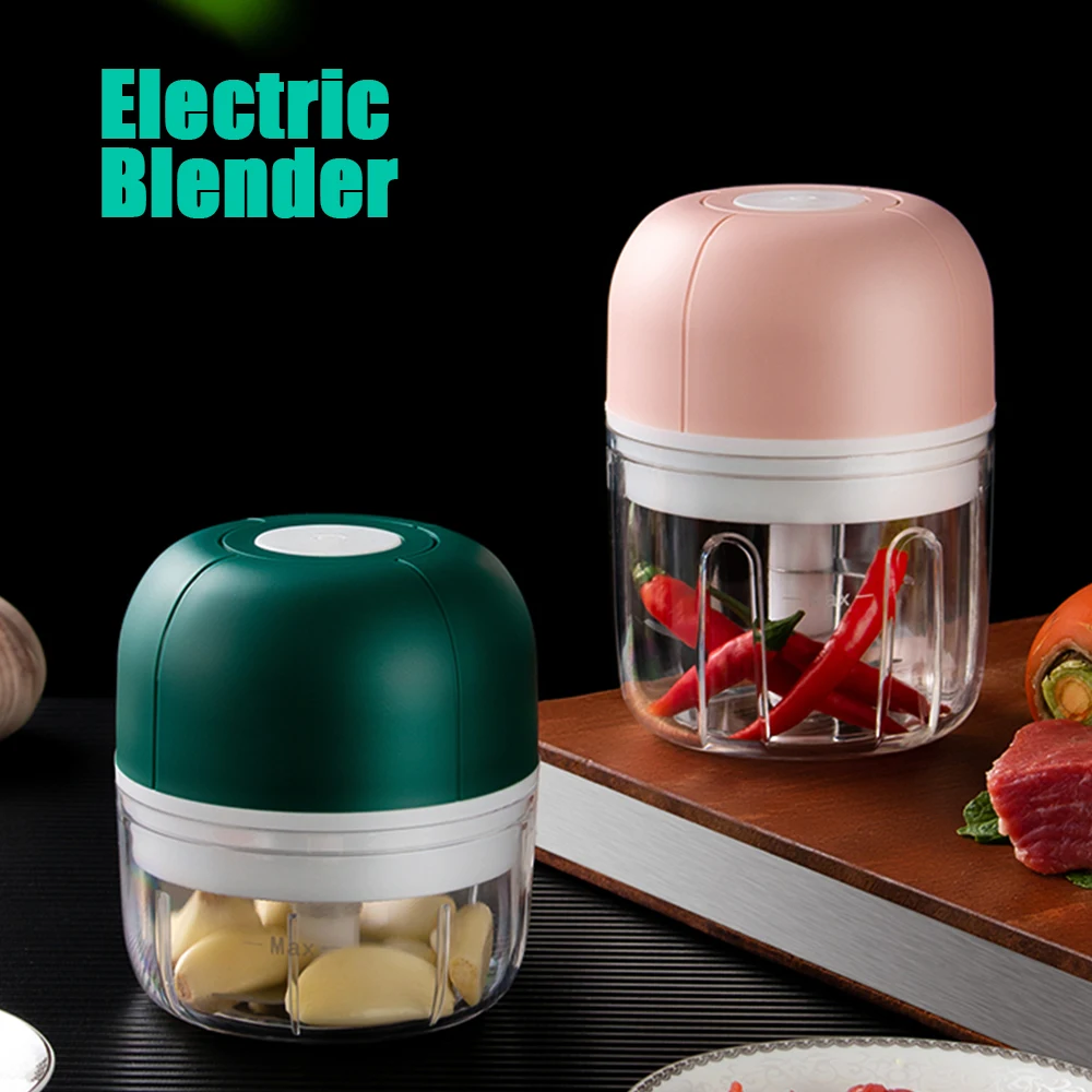 Blender Mixer Chopper Masher-Press Food-Crusher Garlic Vegetable-Chili Electric Wireless