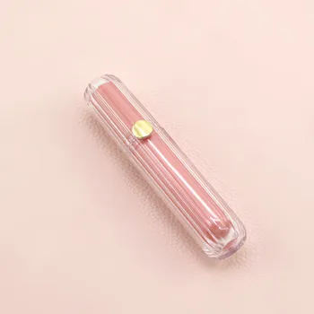 

1S lip glaze empty tube 5ml inlaid pink round lip glaze tube lip gloss lipgistck tube empty cosmeitcs tube container