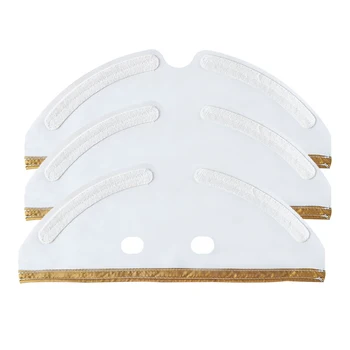 

Top Sale 3X Rag Holder Cleaning Mop for Roborock S6S5MaxE35E2 Robot Vacuum Cleaner Parts Mop Replacement