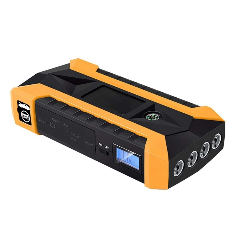 Автомобильный аварийный источник питания колеса 12 вольт батарея 20000MAh V с 4 USB