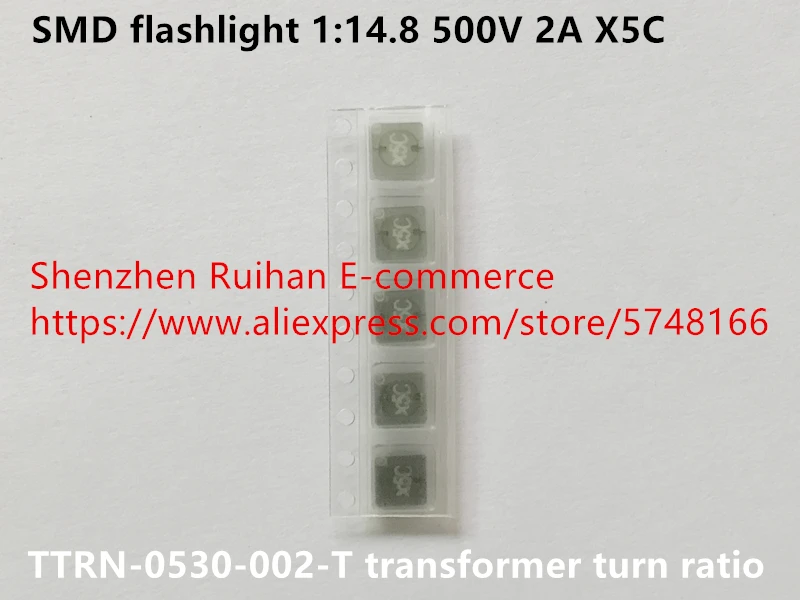 Original new 100% TTRN-0530-002-T transformer turn ratio SMD flashlight 1:14.8 500V 2A X5C | Обустройство дома