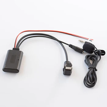 

5-12V Stereo Car Bluetooth 5.0 Aux Cable With Mic Microphone Hands-free For Pioneer P99 P01 CD DVD Universal Car Styling Access