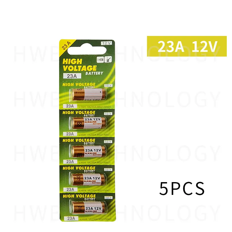 5 штук в партии, Новое поступление, для детей от 12V A23 23A Ультра щелочные батареи/сигнал тревоги батареи