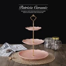 Рождественское украшение, керамическая посуда для фруктов, тарелка для дома, гостиной, десертная стойка для закусок, подставка для торта, послеобеденная чайная тарелка для конфет