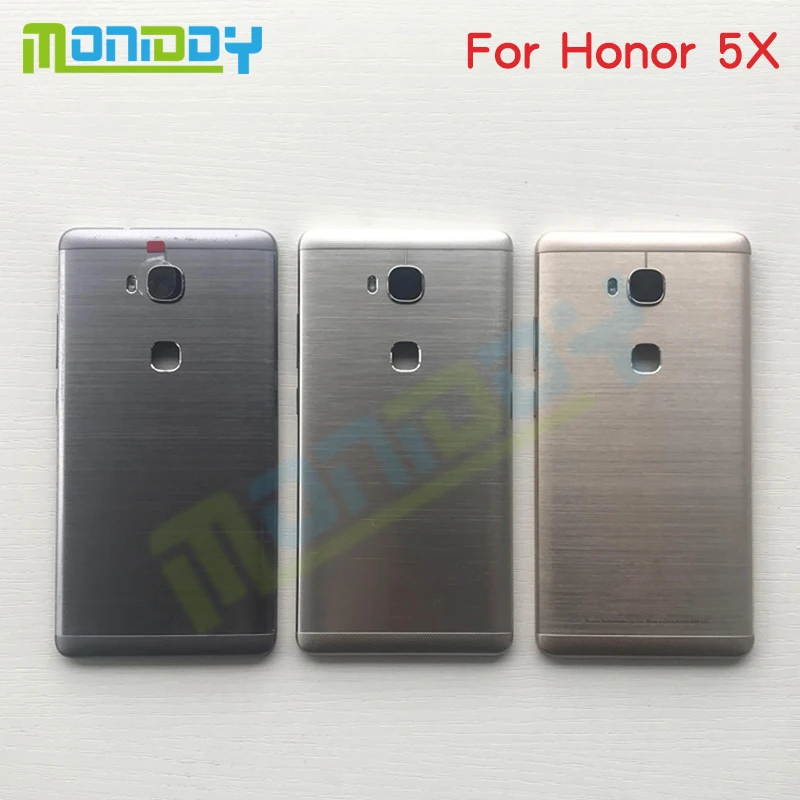 Высококачественная задняя крышка батарейного отсека для Huawei Honor 5X X5 GR5 с кнопкой