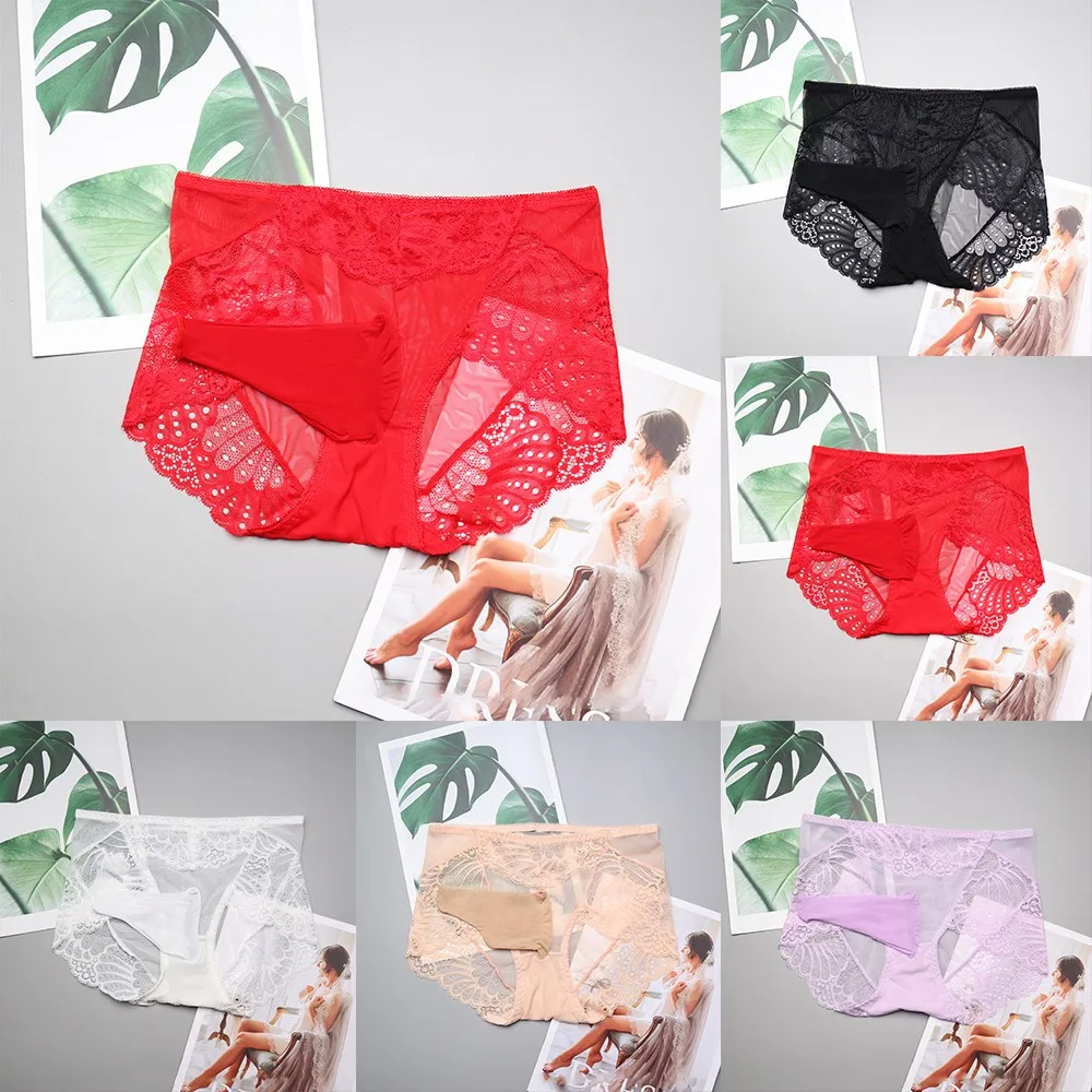 saxx briefs Open/Close Elephant Nose Lace Men's Briefs Ultrathin Mesh Sexy Underwear Penis Sheath Panties Transparent JJ Sleeve Underpants mens pouch briefs