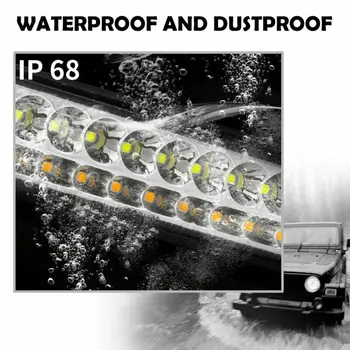 

Slim Work Light LED Flood/Spot Driving For Car SUV Off-road Waterproof