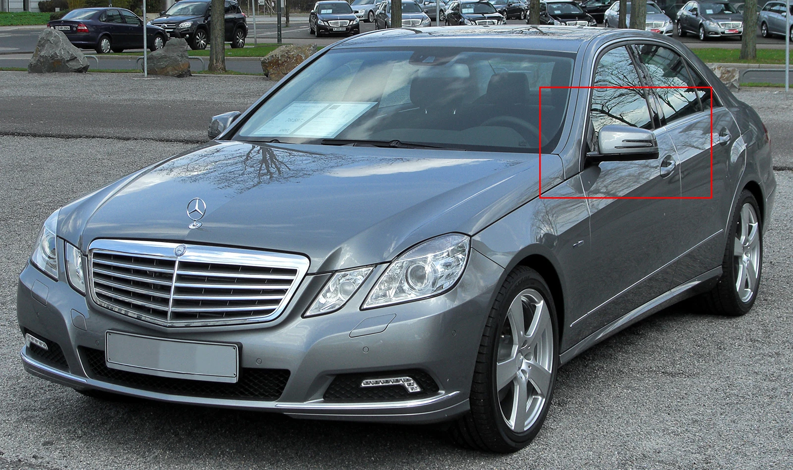 Светильник с индикатором зеркала для левой двери Mercedes W176 X156 W204 S204 C117 W212 N/S