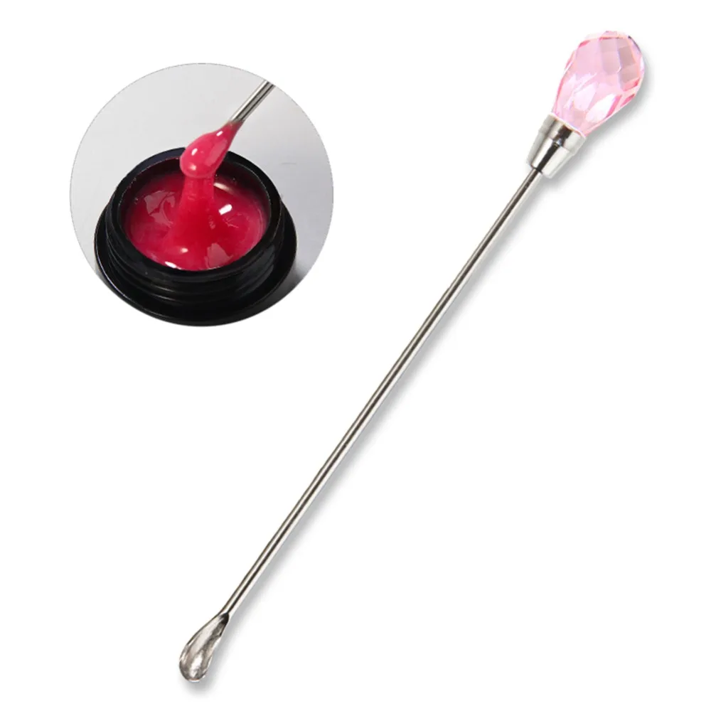 1pc Stainless Steel Tattoo Pigment Stirring Spoon Rod Ink Mixer Manicure Tattoo Tools Nail Tattoo Pigment Manicure Spoon