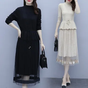 

clothing OWLPRINCESS Large Size Dress Dress Sweater, Fall 2020) New Dress