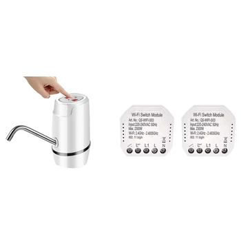 

1 Set USB Charge Electric Water Dispenser & 2 Pcs Wifi Smart Switch App Control WiFi Switch