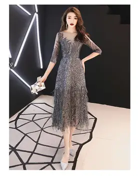 

Sexy Chinese Sequins Female Cheongsam Dress Vestidos Chinos Oriental Wedding Gowns Party Dresses Size XS-XXL