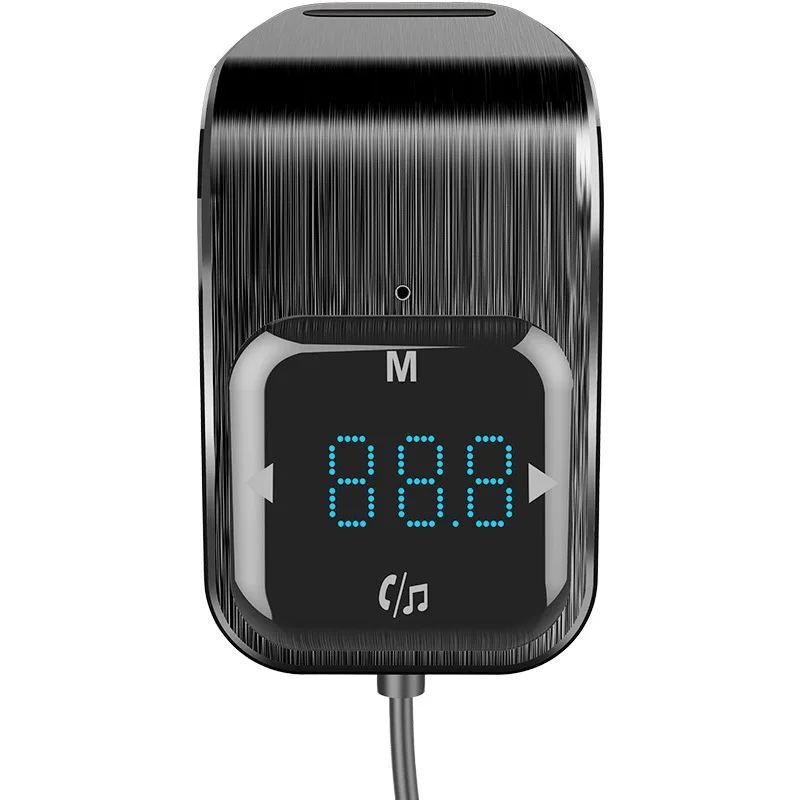 Автомобильный MP3-плеер Bluetooth Hands-Free приемник автомобильный универсальный fm-передатчик двойной USB зарядное устройство BC39