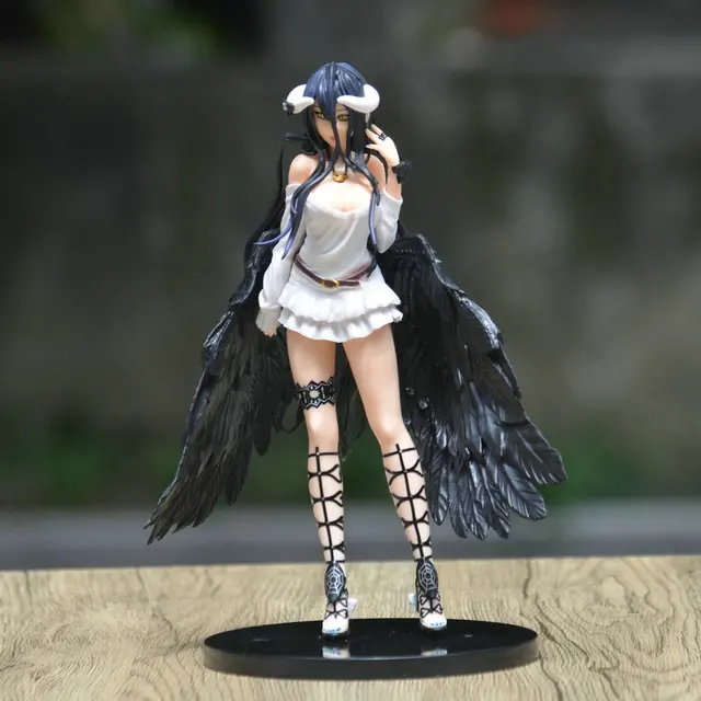 Anime OVERLORD Albedo Naked VER. Pvc Action Figure Model Statue