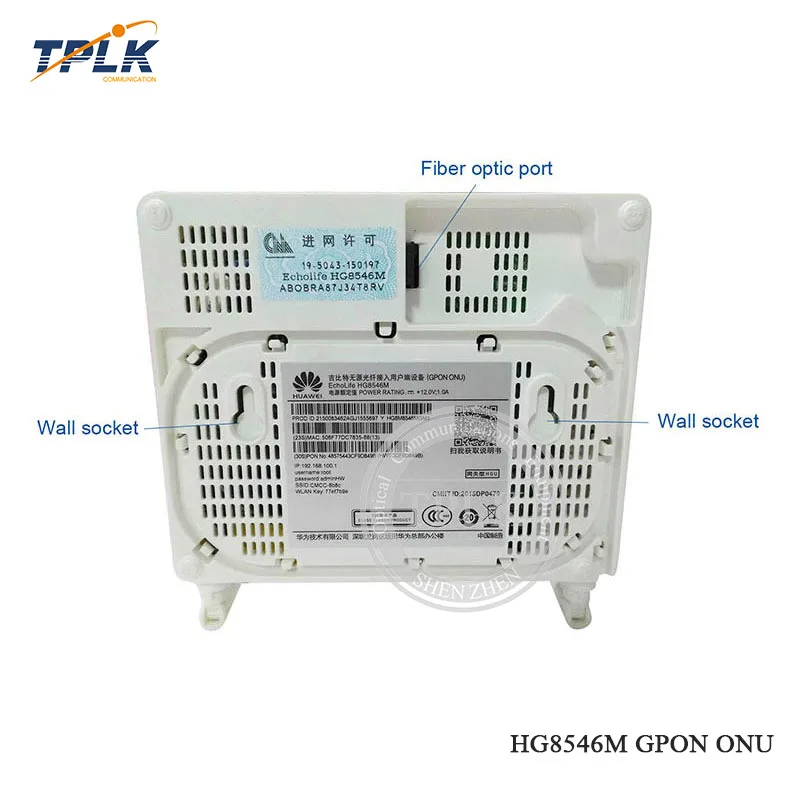 40 шт./лот оригинальный HG8546M Gpon ONU ONT с 1GE + 3FE VOICE WIFI |
