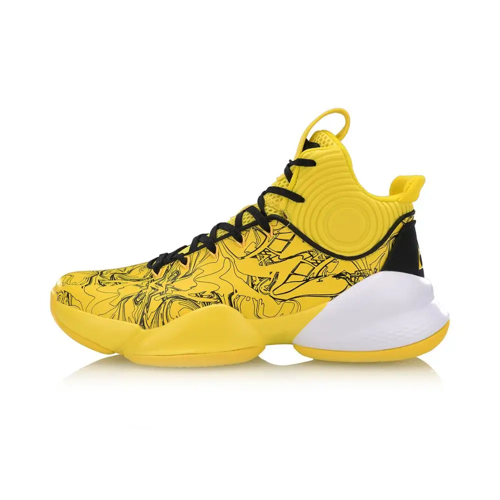 Li-Ning/Мужская Профессиональная баскетбольная обувь POWER V, удобная спортивная обувь с подкладкой, кроссовки ABAP025 XYL235 - Цвет: ABAP025-2H